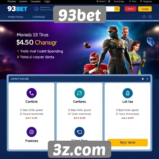 Revisão das principais funcionalidades do site 93bet