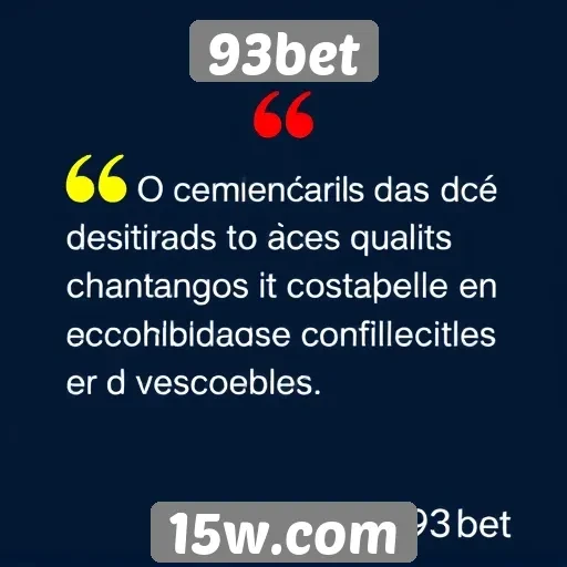 Feedback dos clientes sobre 93bet é majoritariamente positivo