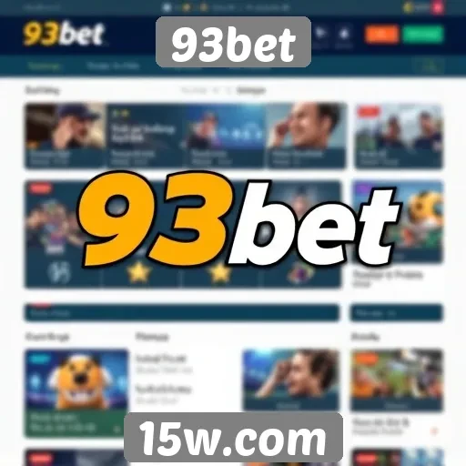 Facilidade de navegação no site 93bet
